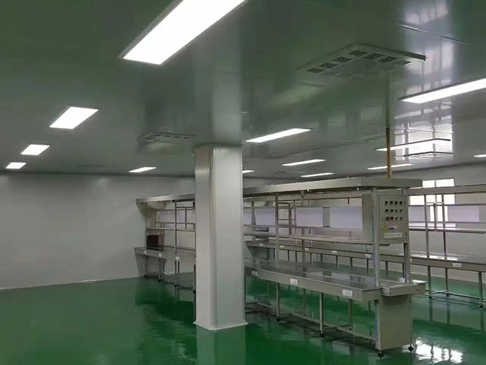 無(wú)塵車(chē)間的參觀(guān)通道裝修效果圖